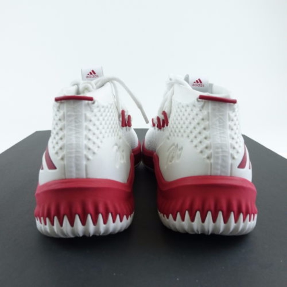Adidas Dame Rip City 4  Rare Red White Sz 12.5 - Picture 6 of 7